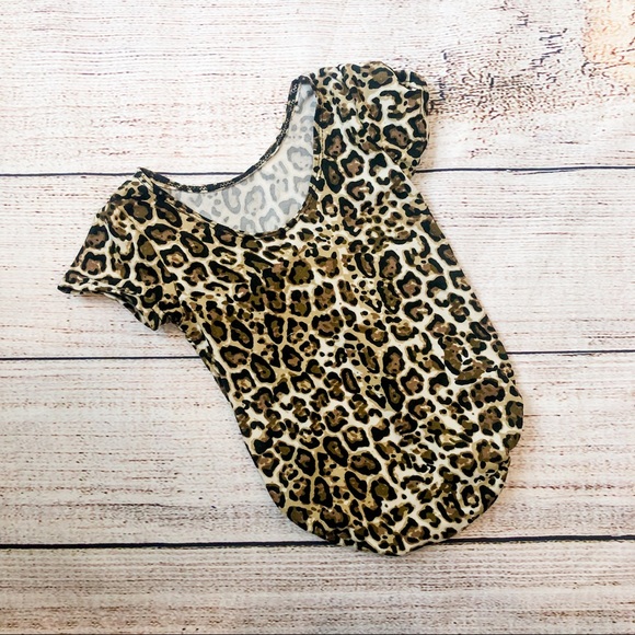 Wren’s Closet Cheetah Leotard - Picture 2 of 3